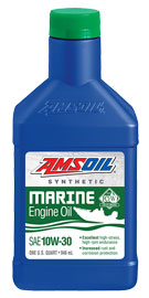 AMSOIL 10W-30 Synthetic Marine Engine Oil